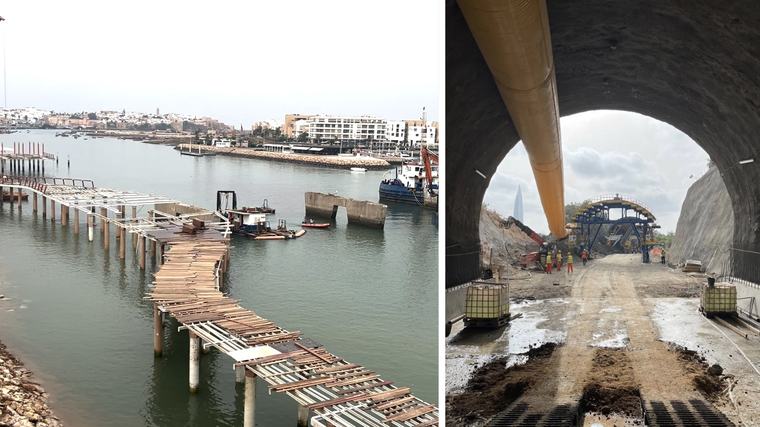 وادي أبي رقراق: نفق للقطار فائق السرعة ومعبر للراجلين يغيران معالم العدوتين